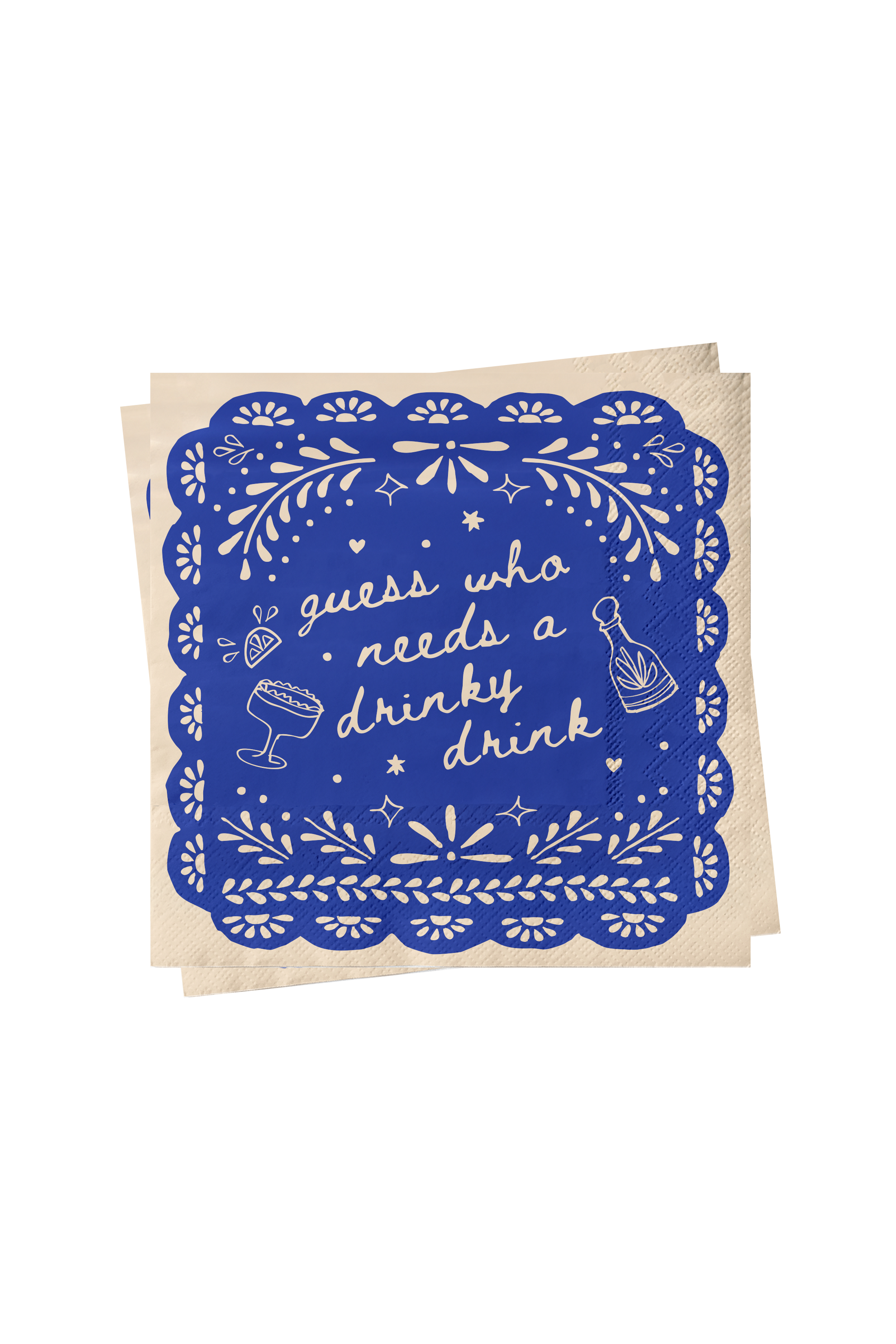 Cocktail Napkins (Set of 25) - Drinky Drink