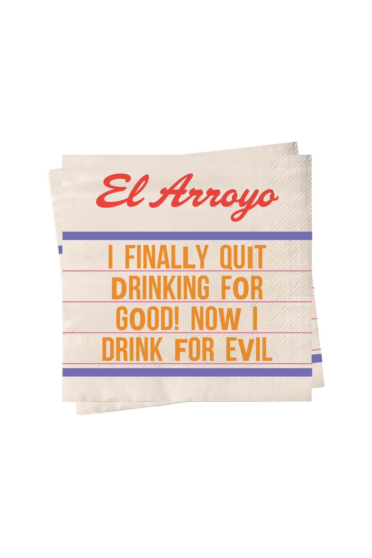 Cocktail Napkins (Set of 25) - Finally Quit