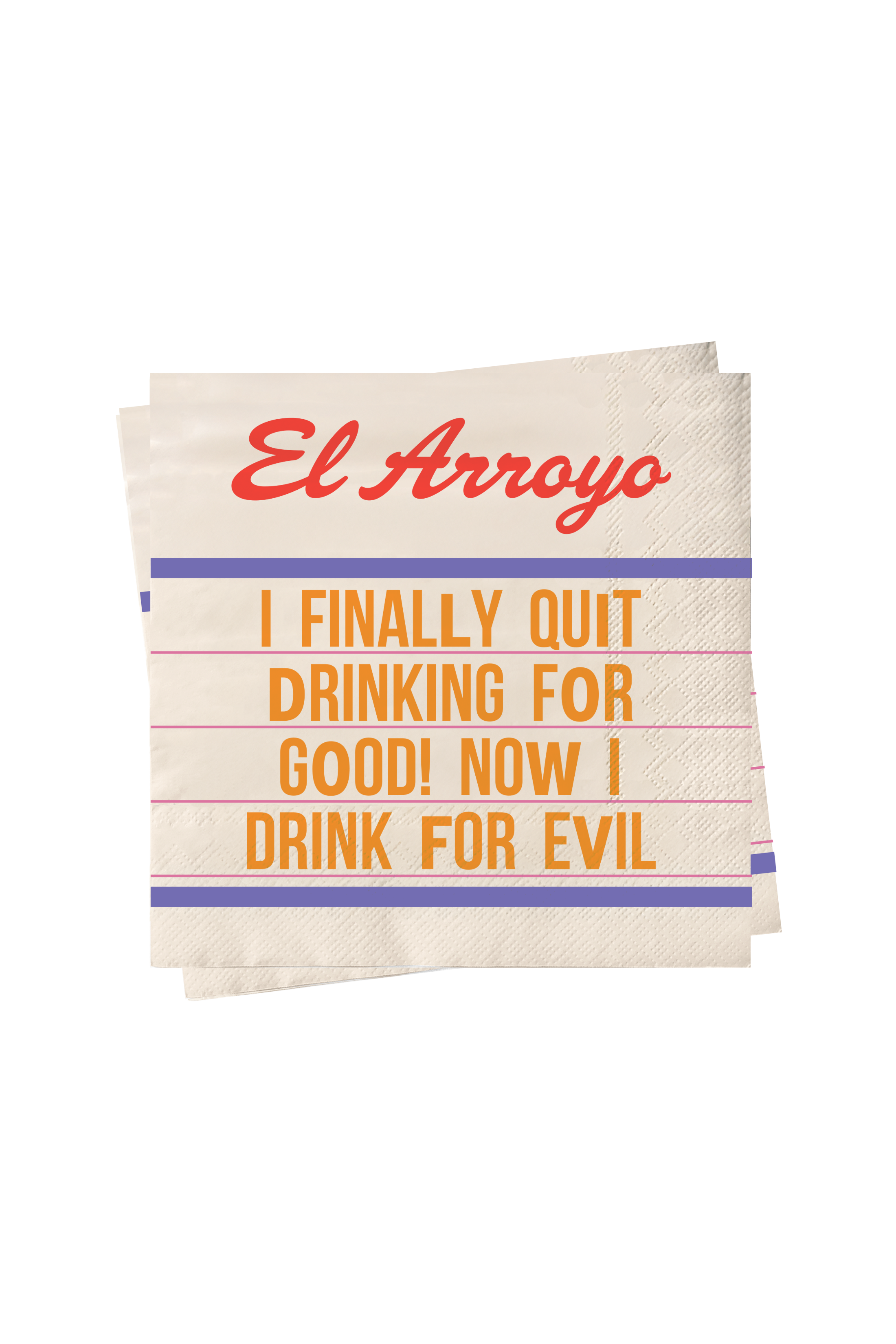 Cocktail Napkins (Set of 25) - Finally Quit