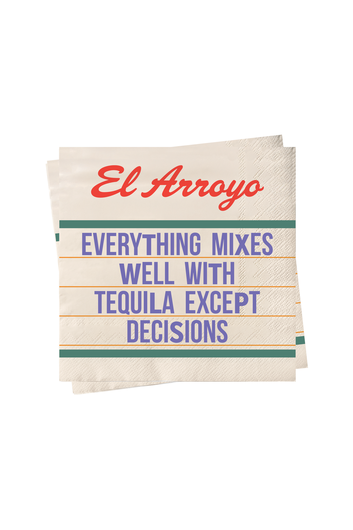 Cocktail Napkins (Set of 25) - Mixes Well