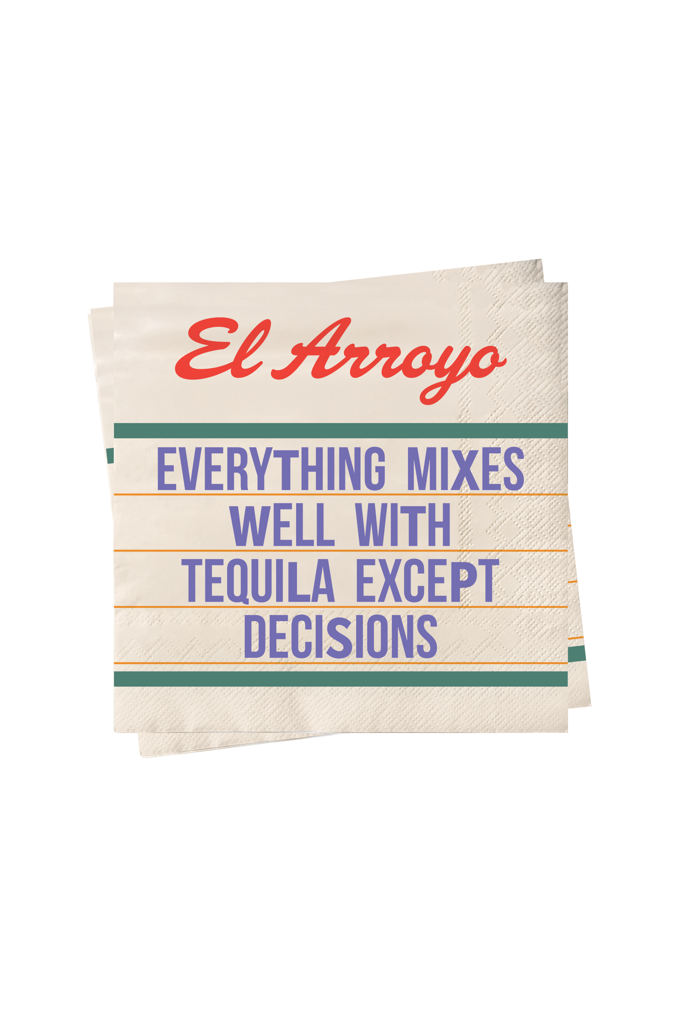 Cocktail Napkins (Set of 25) - Mixes Well