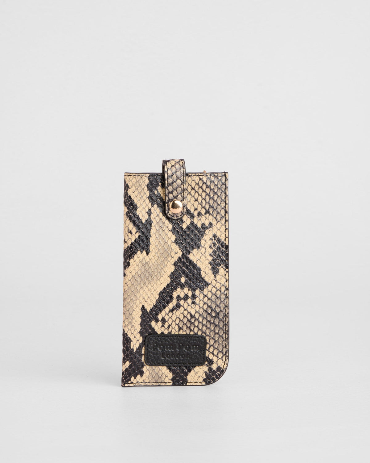 Grosvenor Glasses Case Snake Effect Monochrome