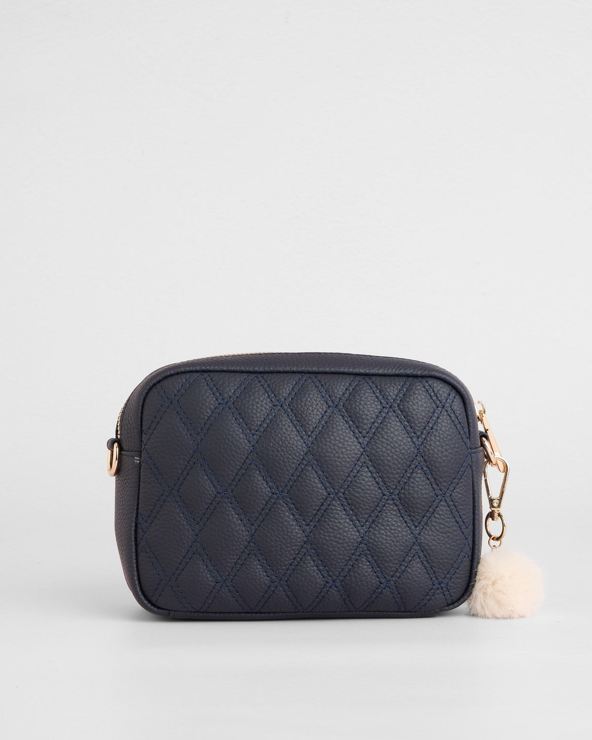 Original Bag Diamond Quilted Navy & Accessories