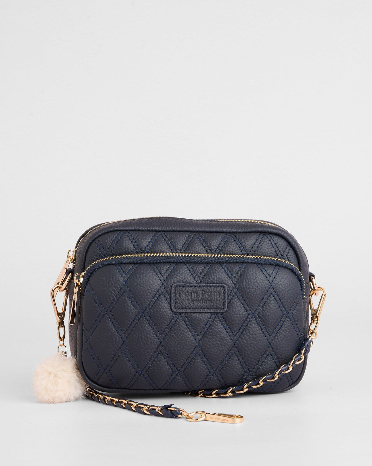 Original Bag Diamond Quilted Navy & Accessories