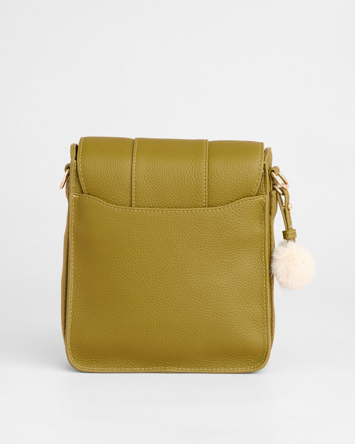 Pom Pom London Portman Bag Olive Green