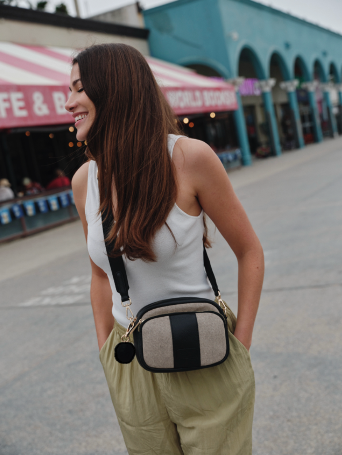 Original Canvas & Leather Bag Black & Accessories