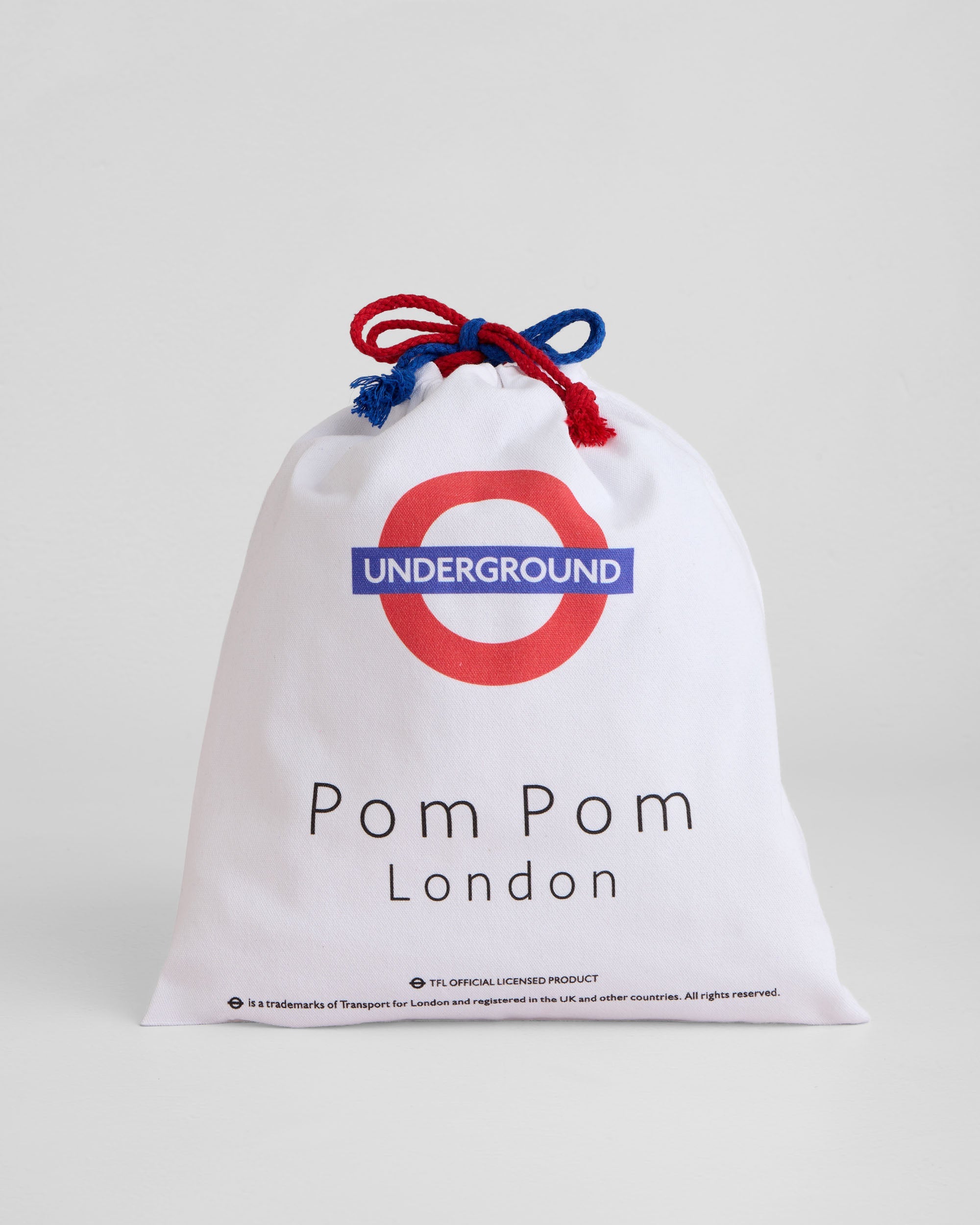 Pom Pom London City Bag Waterloo & City Line Turquoise
