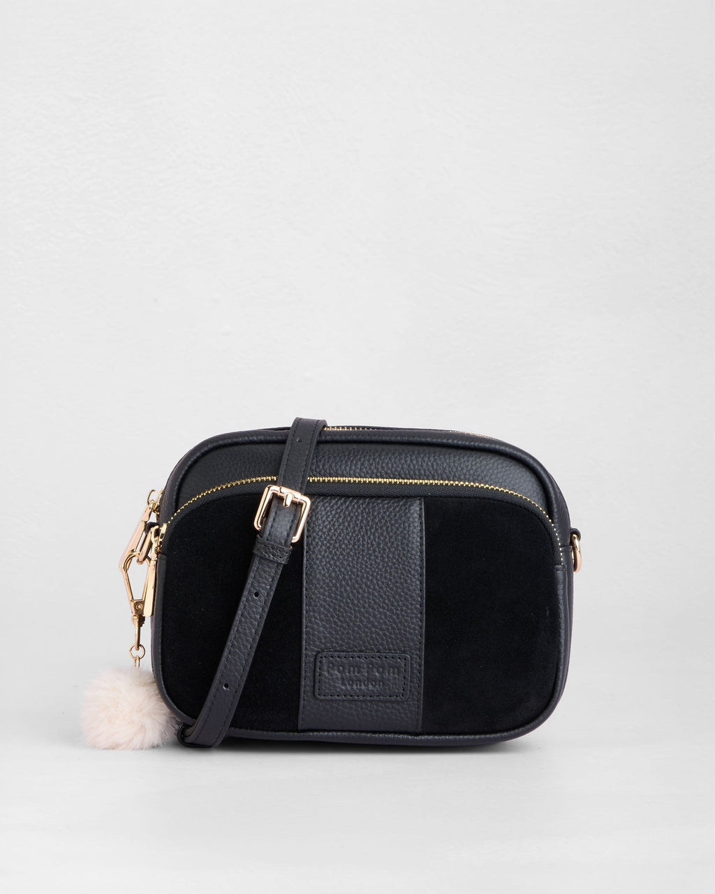 Original Suede & Leather Bag Black