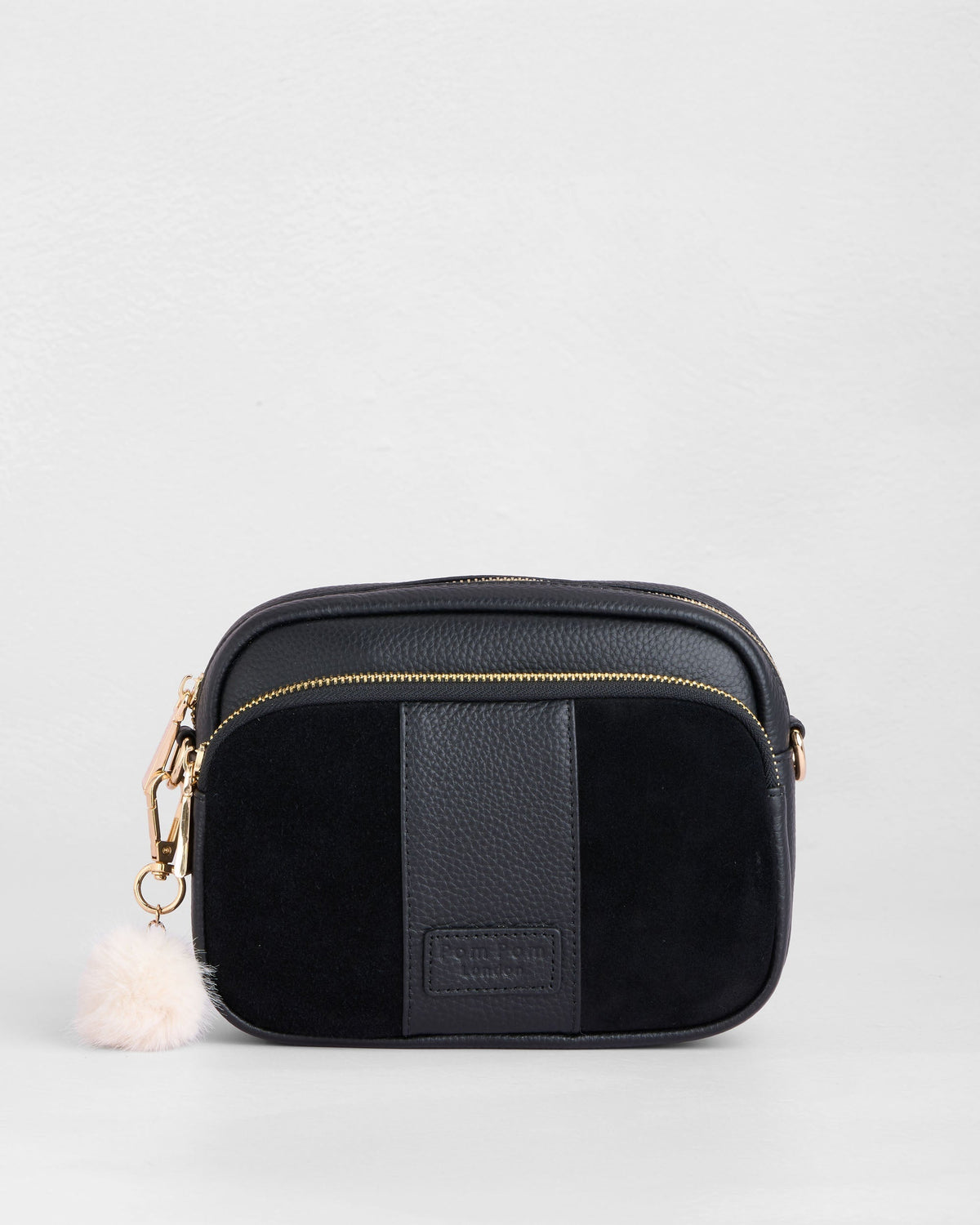 Original Suede & Leather Bag Black