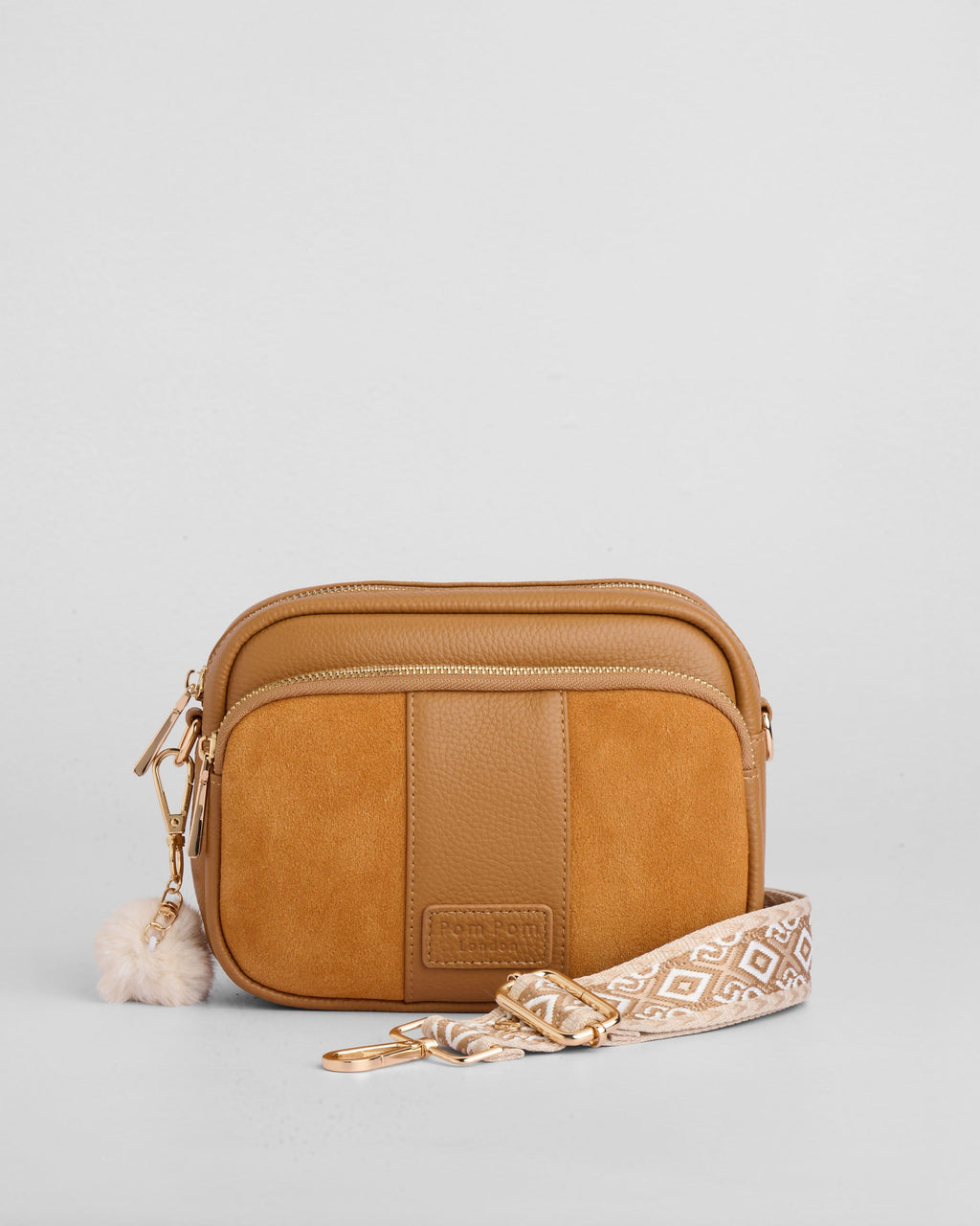 Original Suede & Leather Bag Maple
