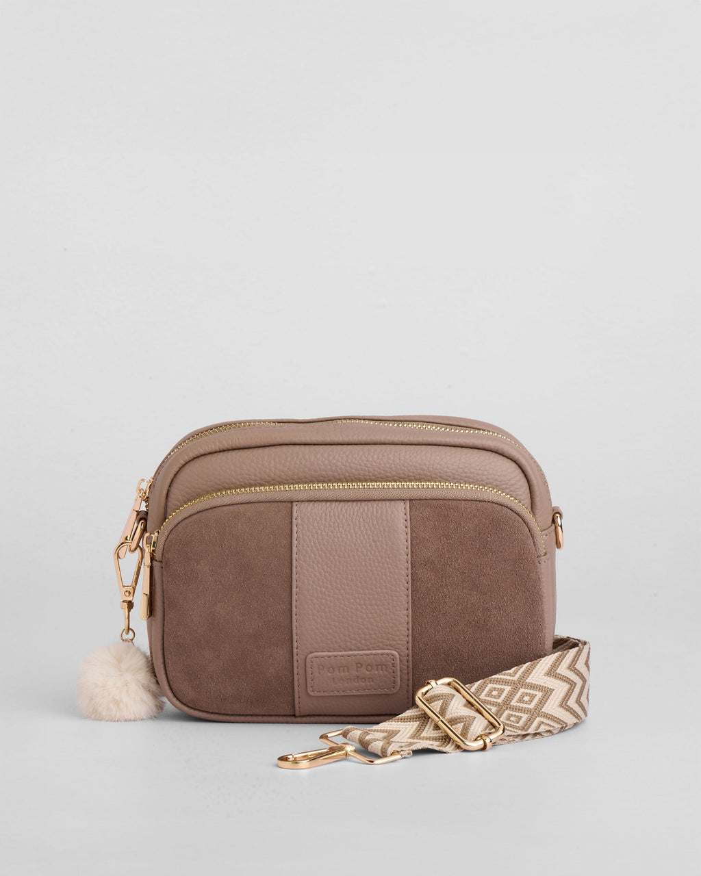 Original Suede & Leather Bag Mocha
