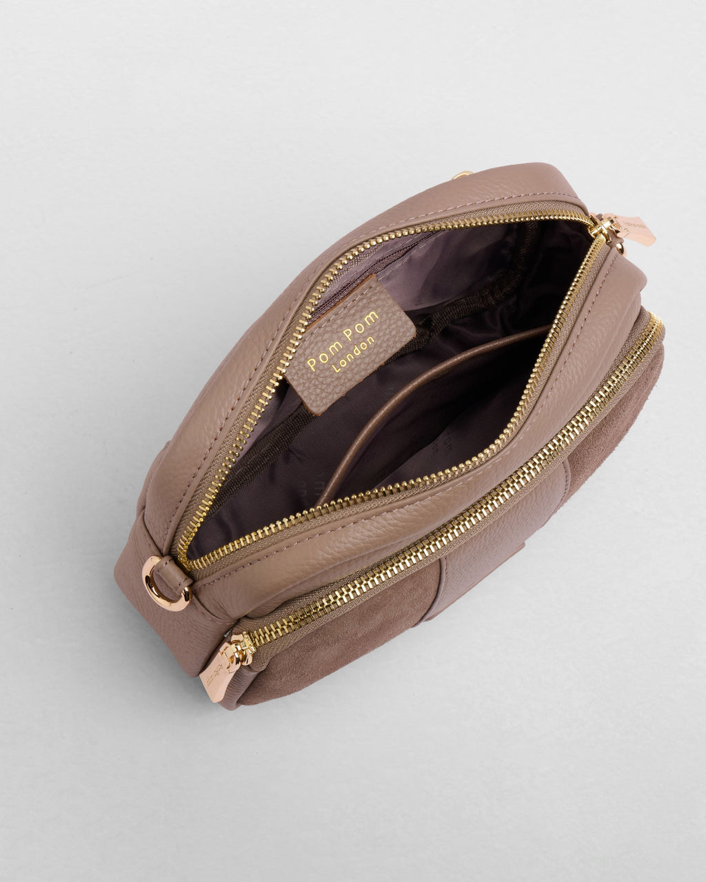Original Suede & Leather Bag Mocha