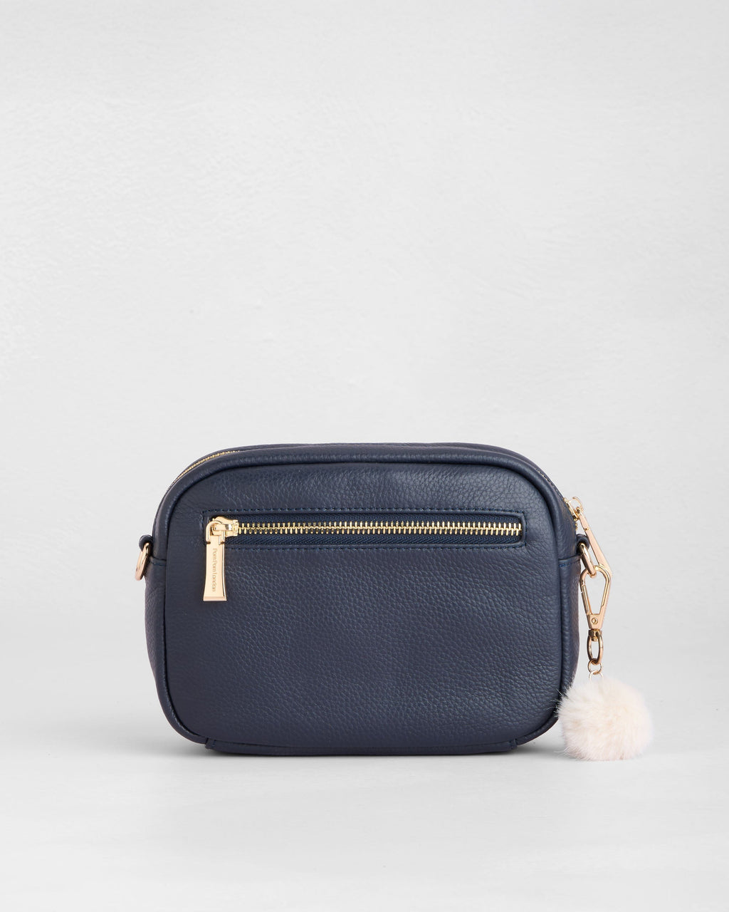 Original Suede & Leather Bag Navy