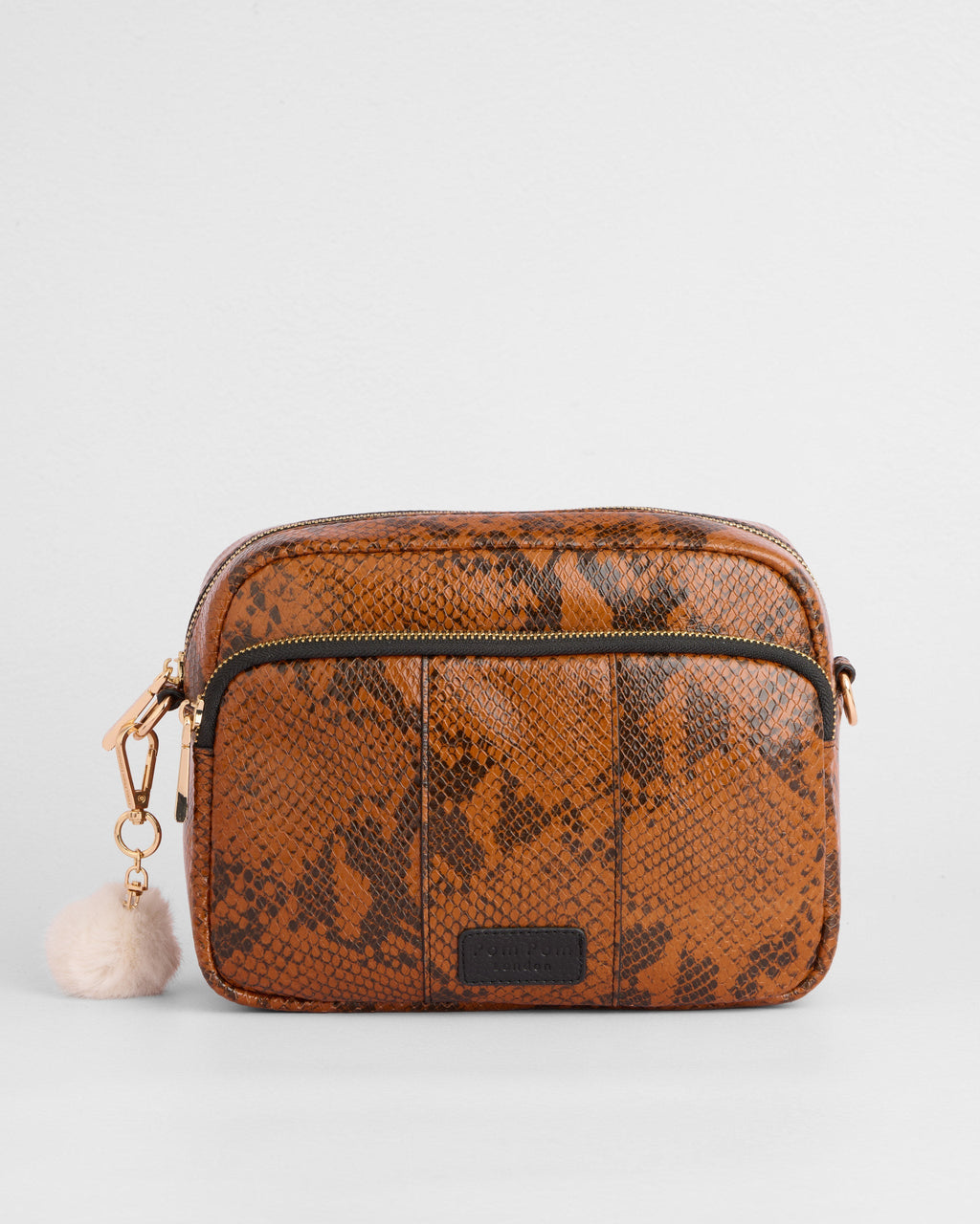 Original Plus Bag Snake Effect Brown & Accessories