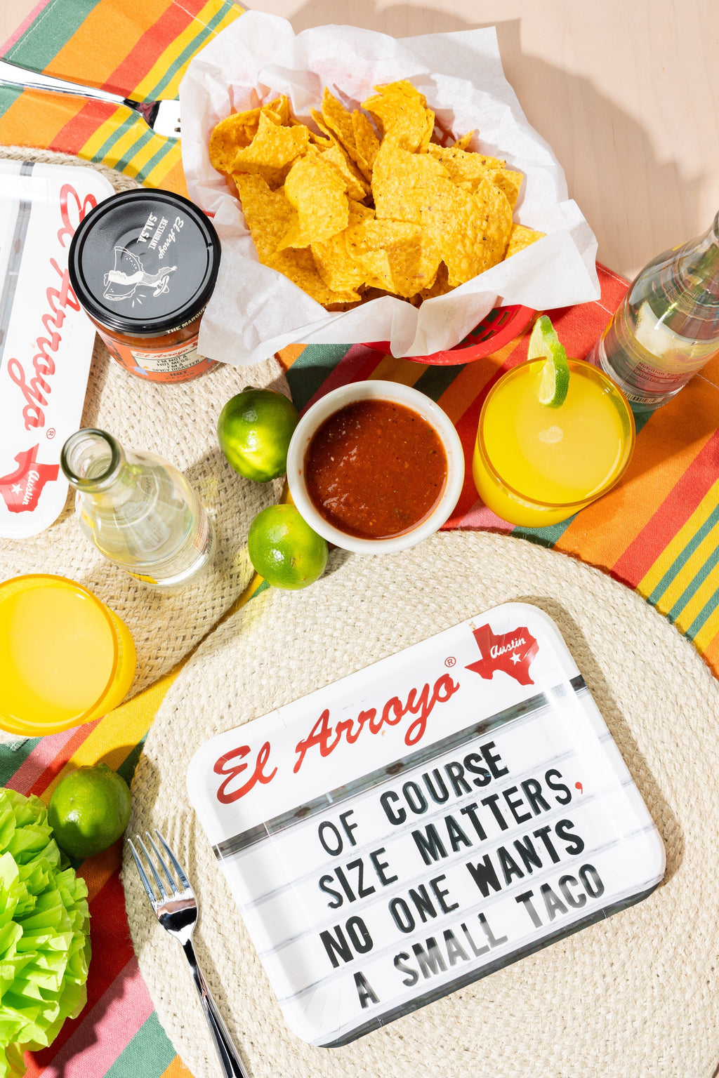Party Plates (Pack of 12) - Size Matters