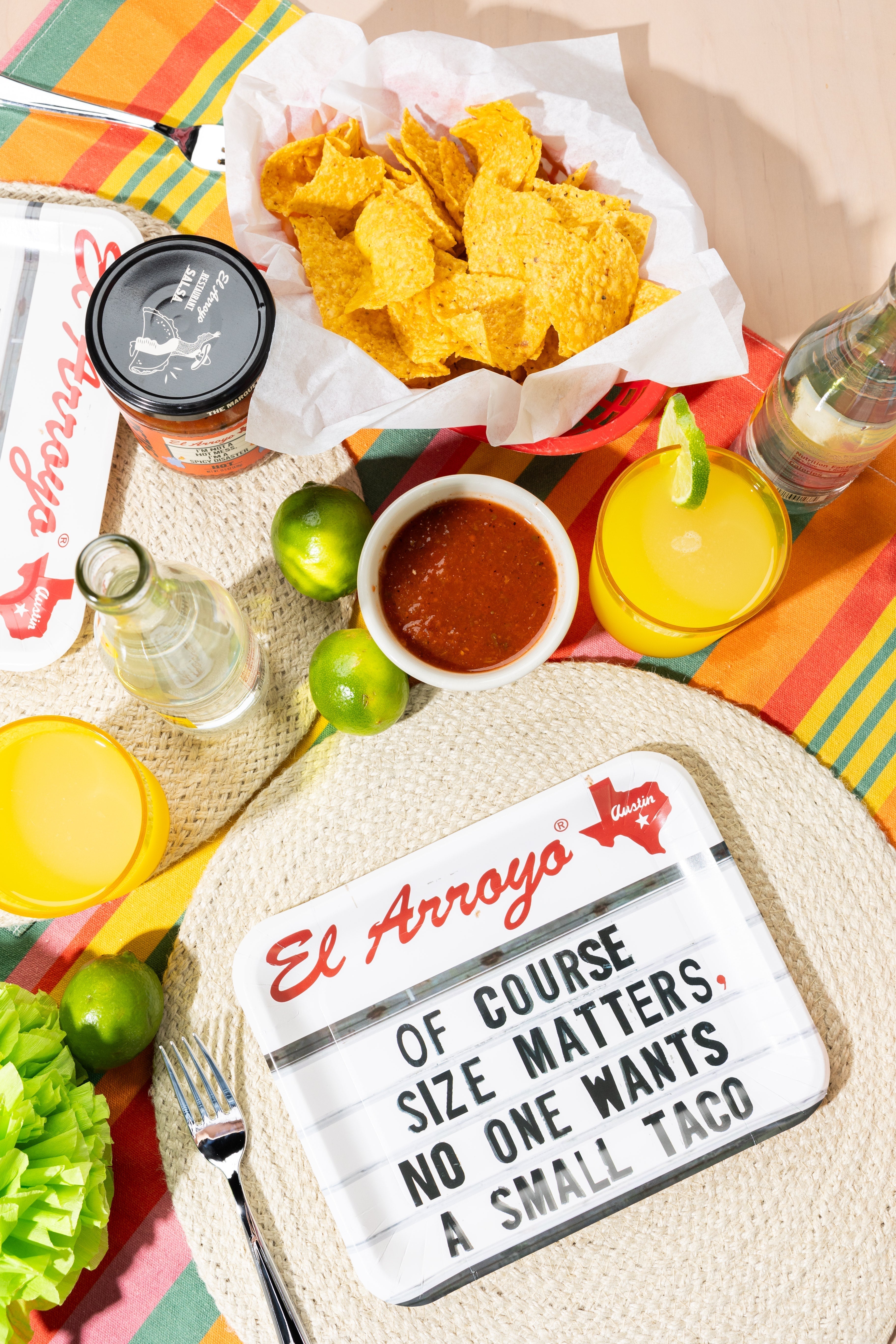 Party Plates (Pack of 12) - Size Matters