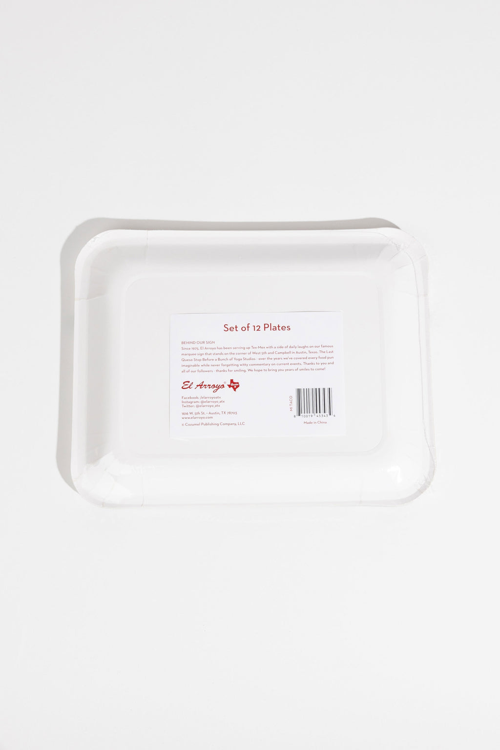 Party Plates (Pack of 12) - Mi Taco