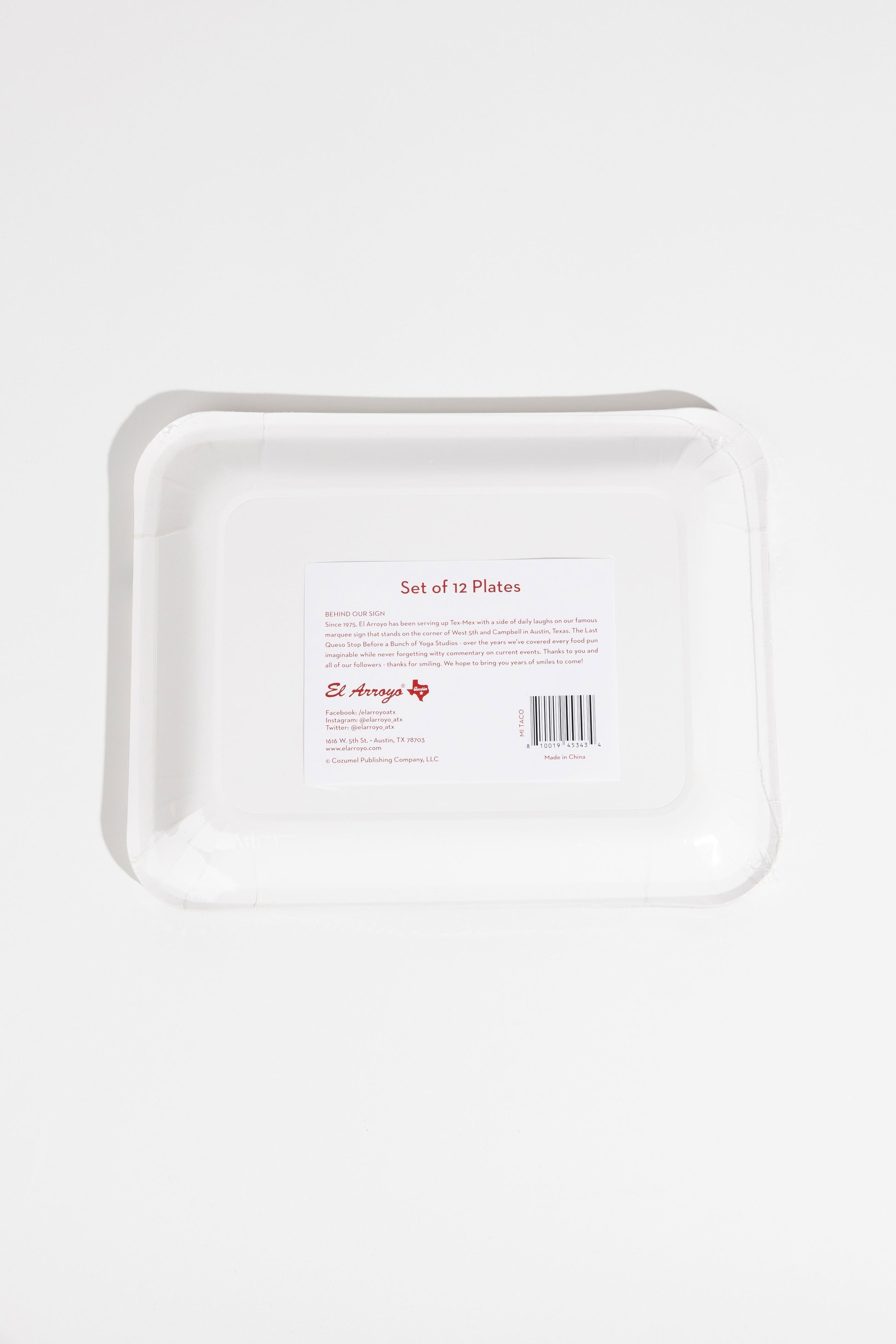 Party Plates (Pack of 12) - Mi Taco