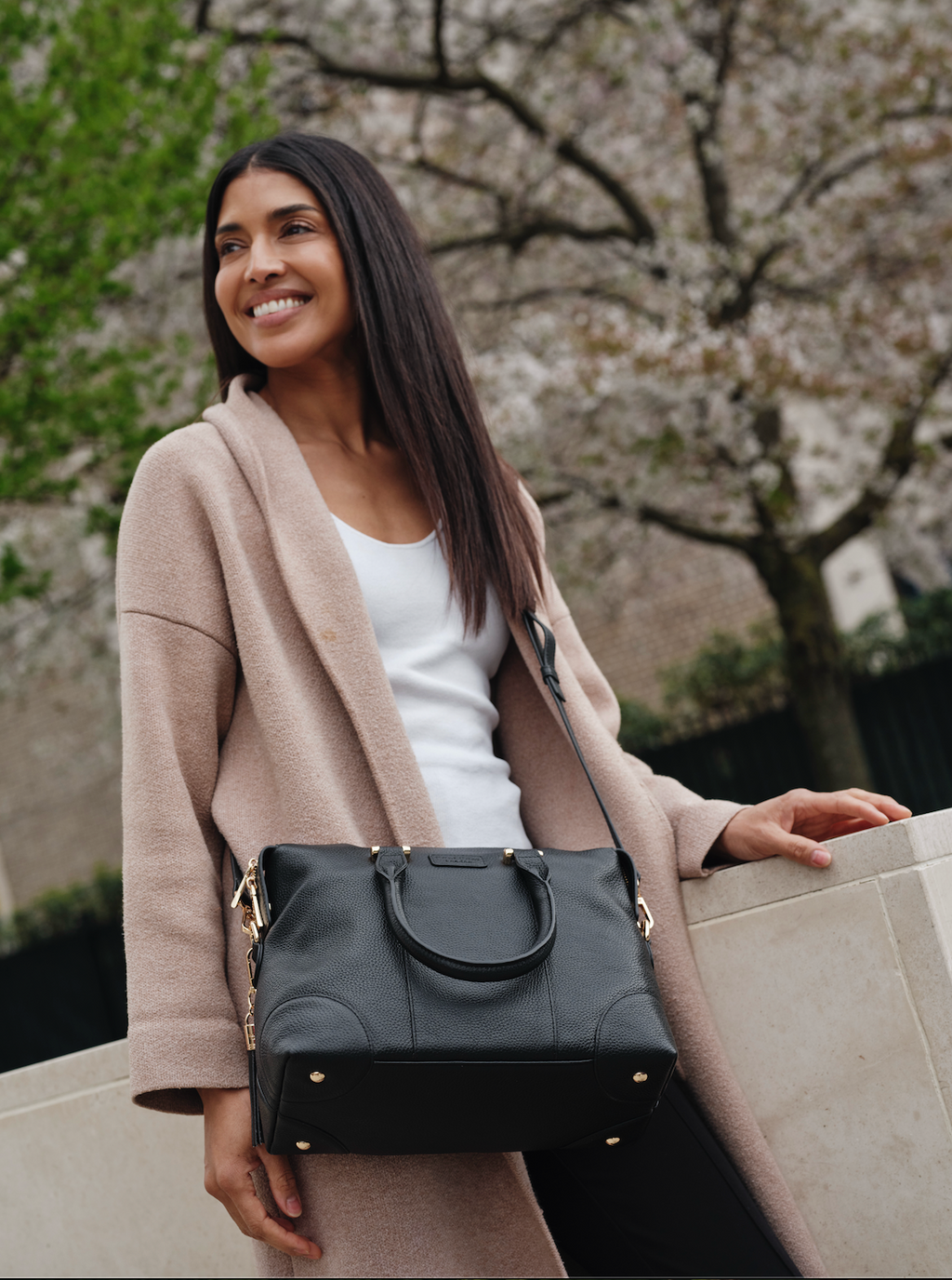 Pom Pom London Greenwich Bag Black