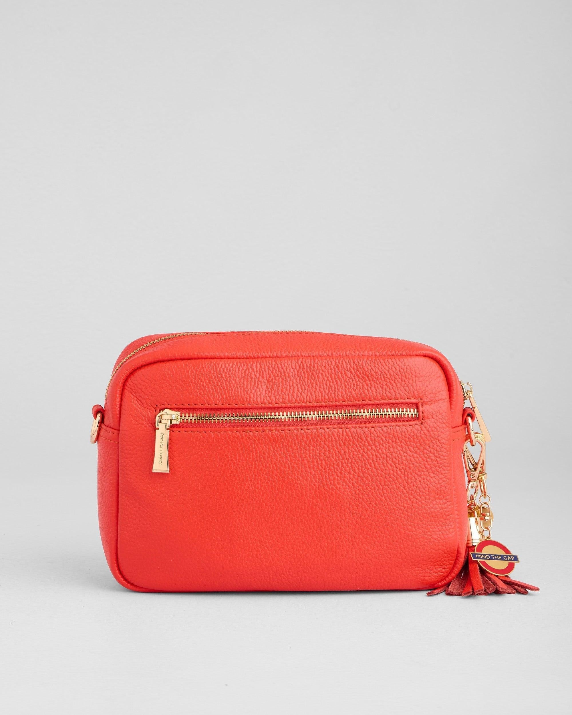 Pom Pom London City Bag Central Line Red