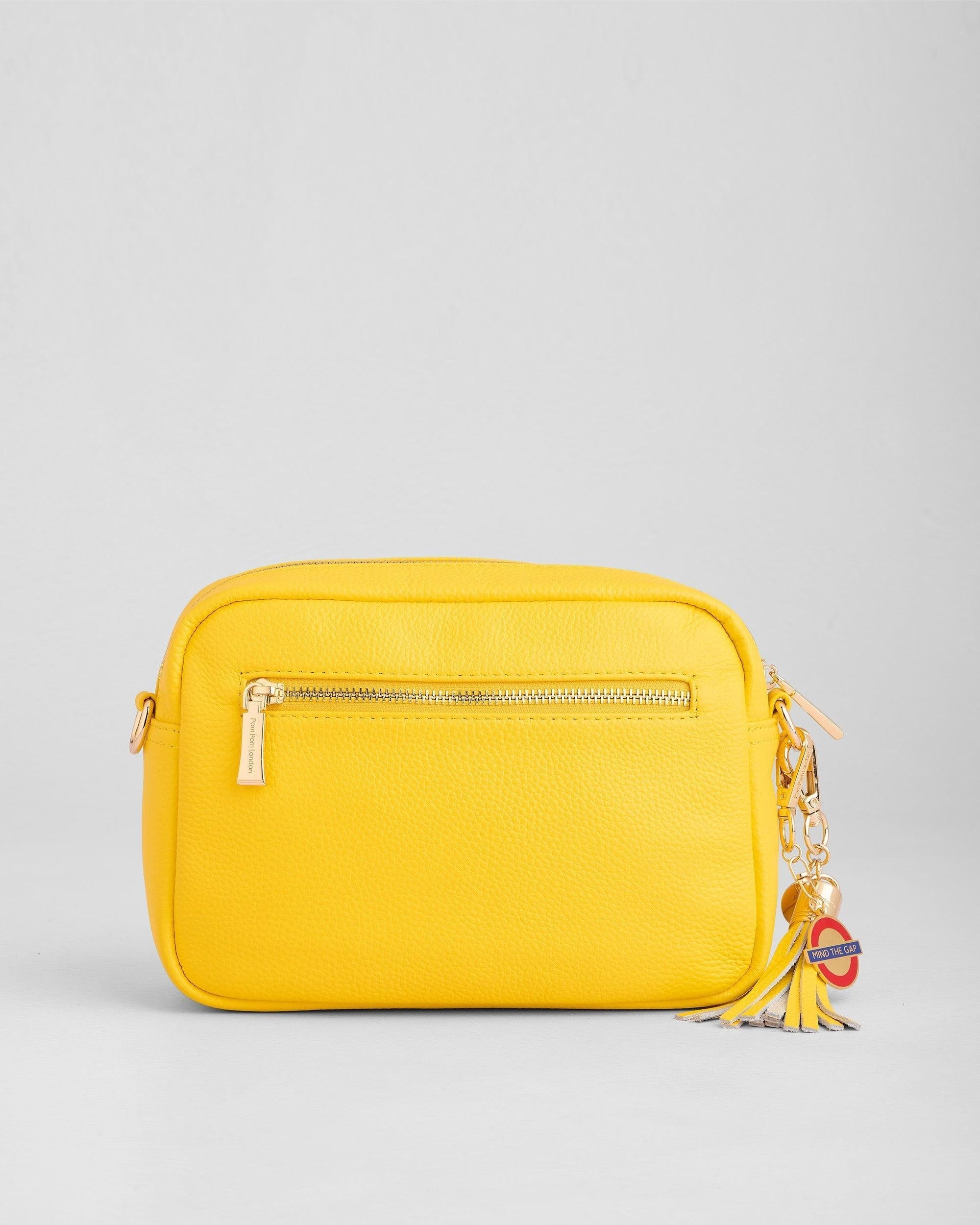 Pom Pom London City Bag Circle Line Yellow