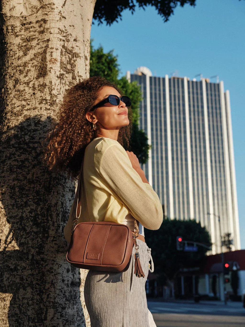 Pom Pom London City Bag Dusky Orchid