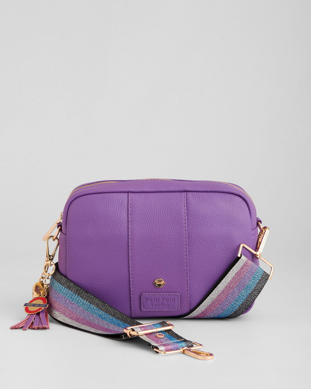Pom Pom London City Bag Elizabeth Line Purple