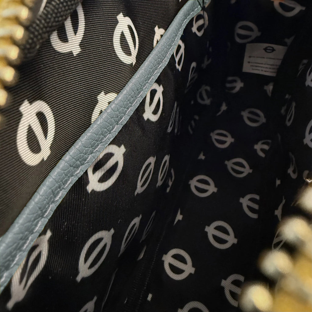 Pom Pom London City Bag Jubilee Line Grey