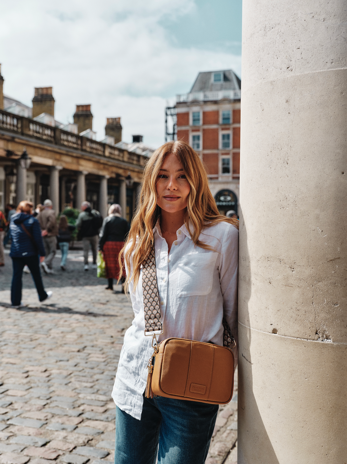 Pom Pom London City Bag Maple