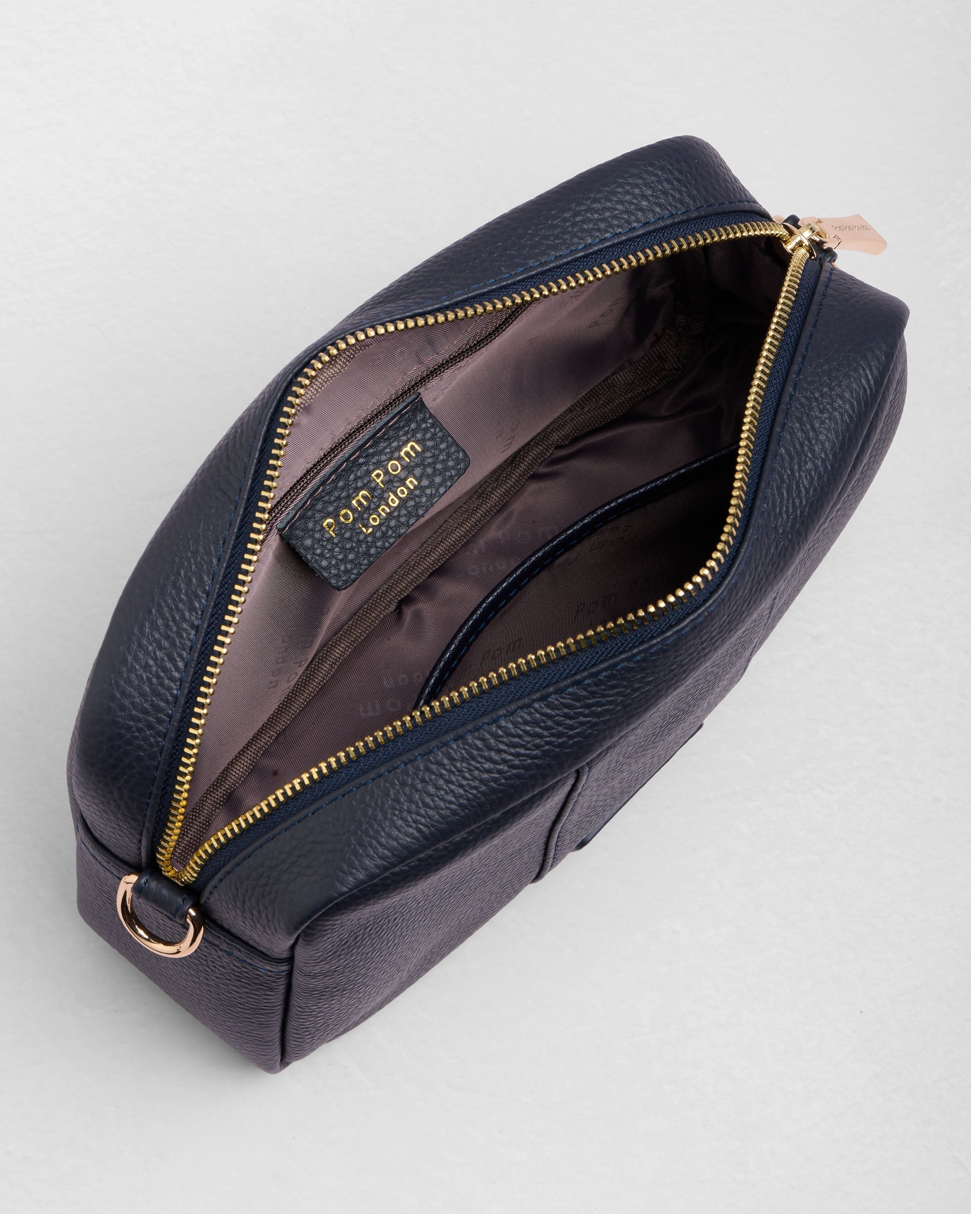 Pom Pom London City Bag Navy