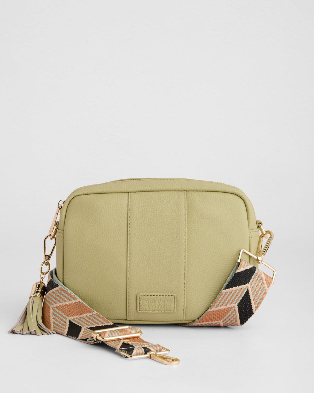 Pom Pom London City Bag Pale Fern