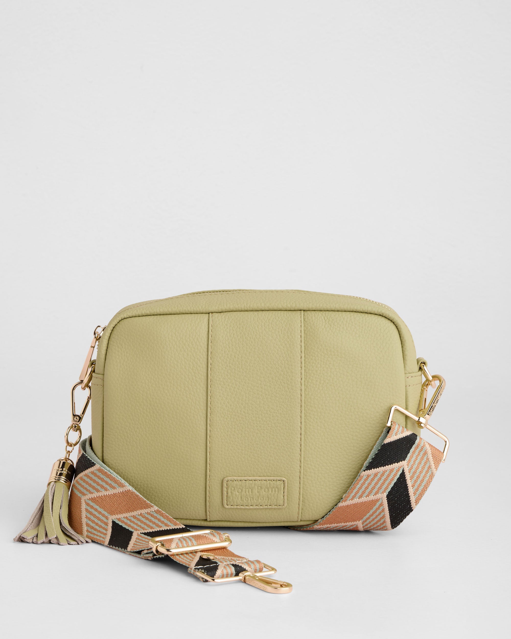 Pom Pom London City Bag Pale Fern