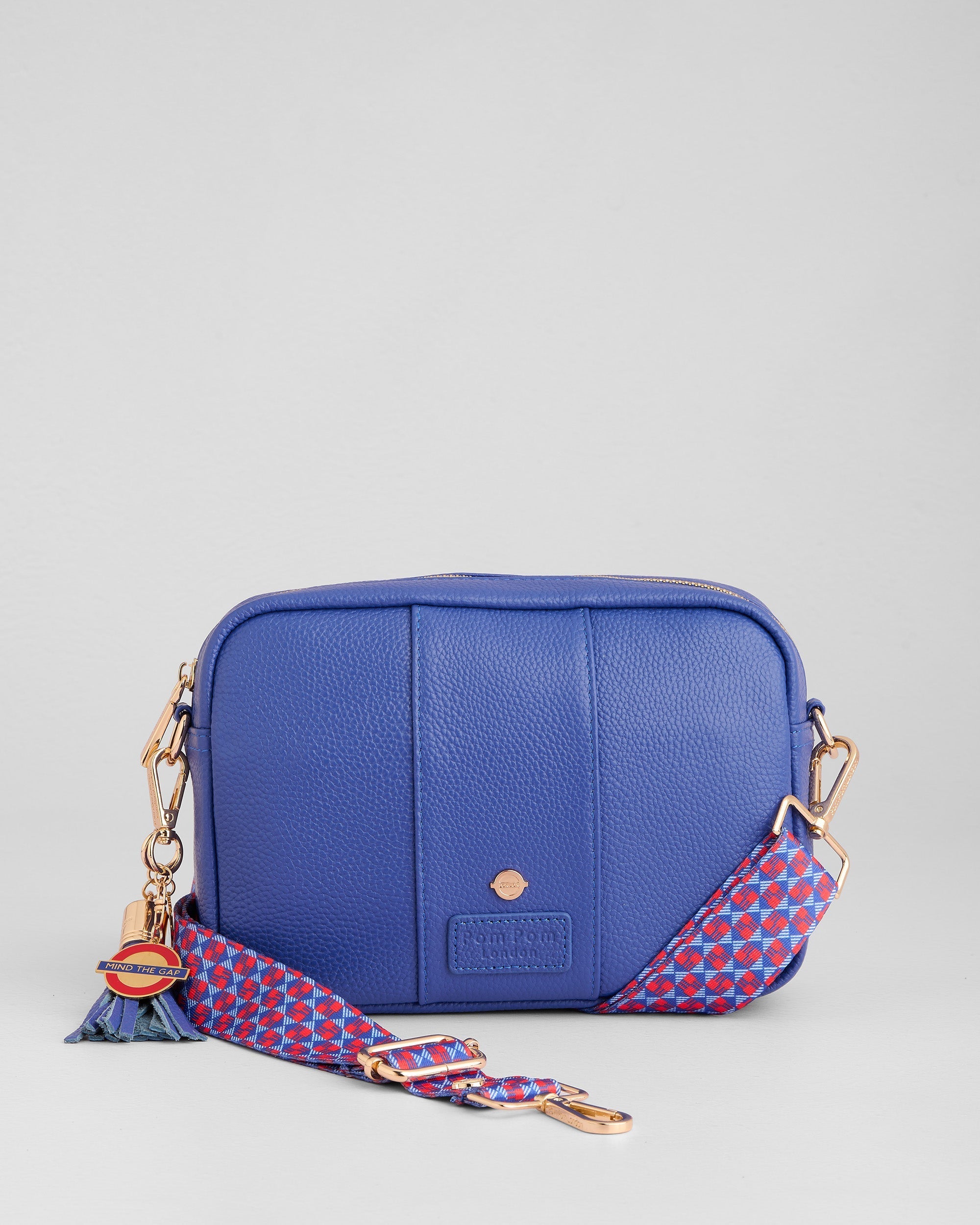 Pom Pom London City Bag Piccadilly Line Blue