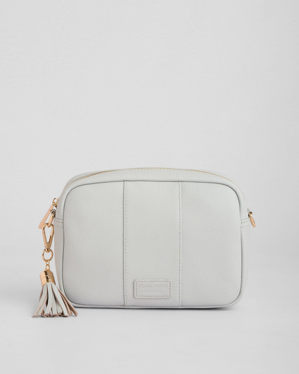 Pom Pom London City Bag Salt Grey