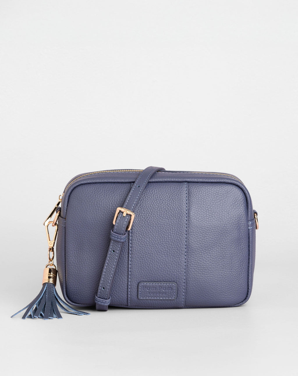 Pom Pom London City Bag Slate Blue