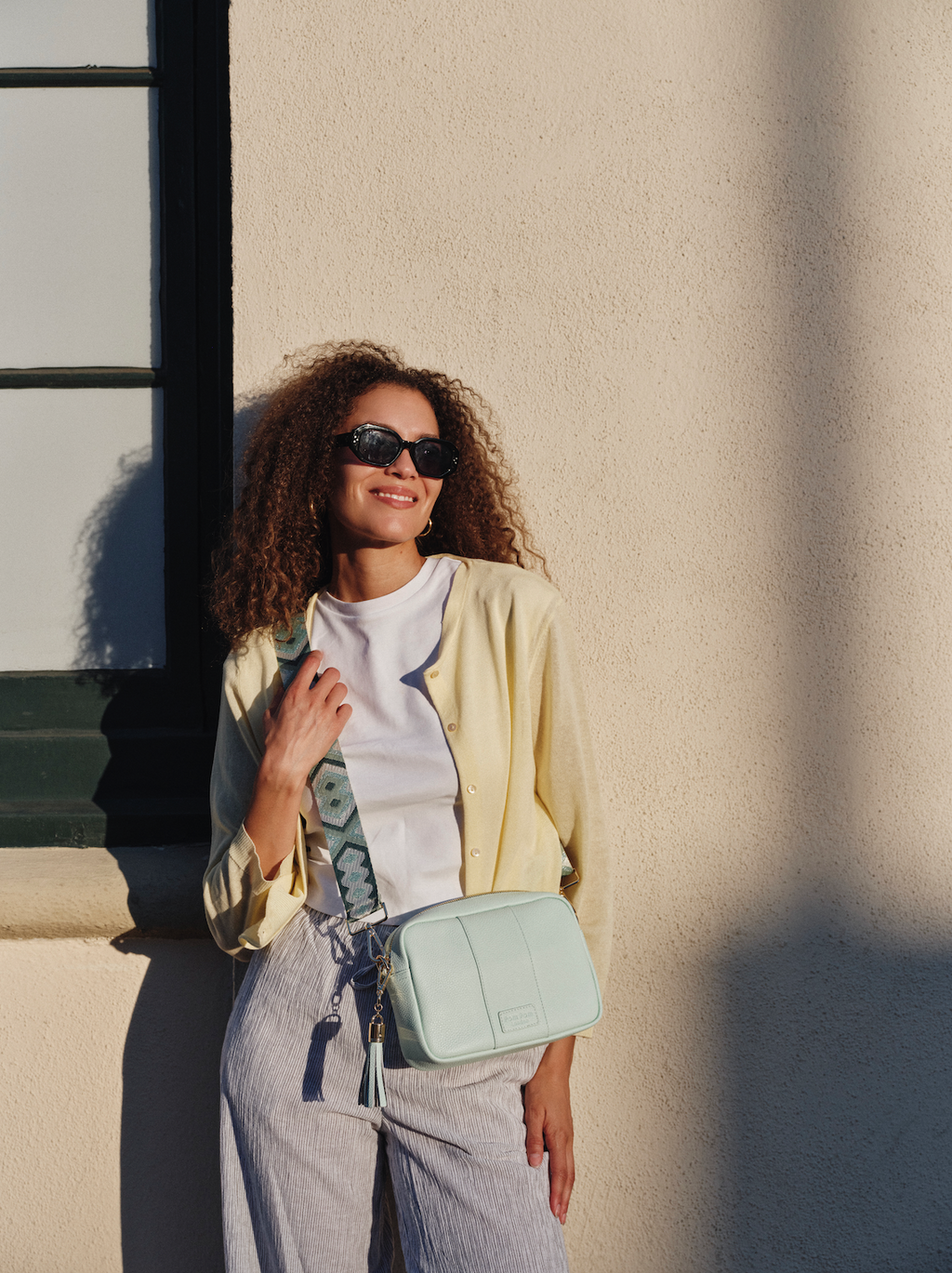 Pom Pom London City Bag Spearmint