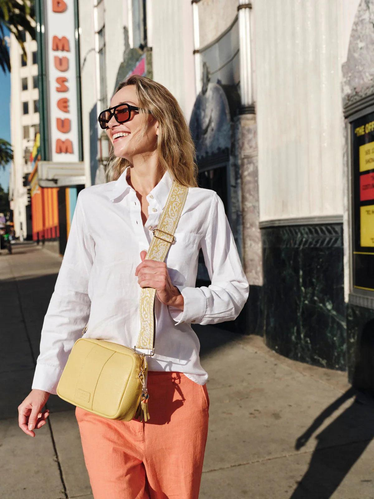 Pom Pom London City Bag Straw