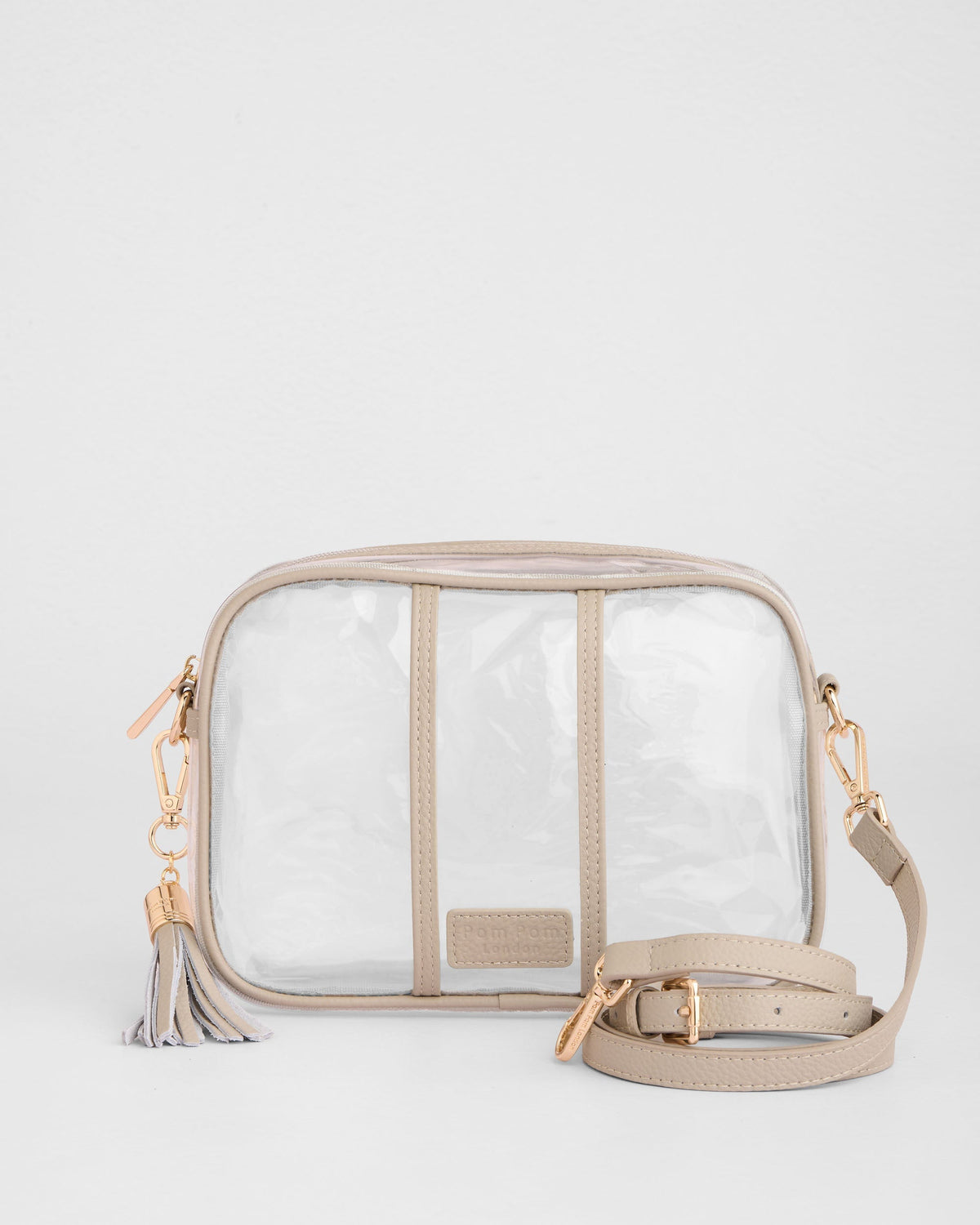 Pom Pom London City Bag Transparent Stone