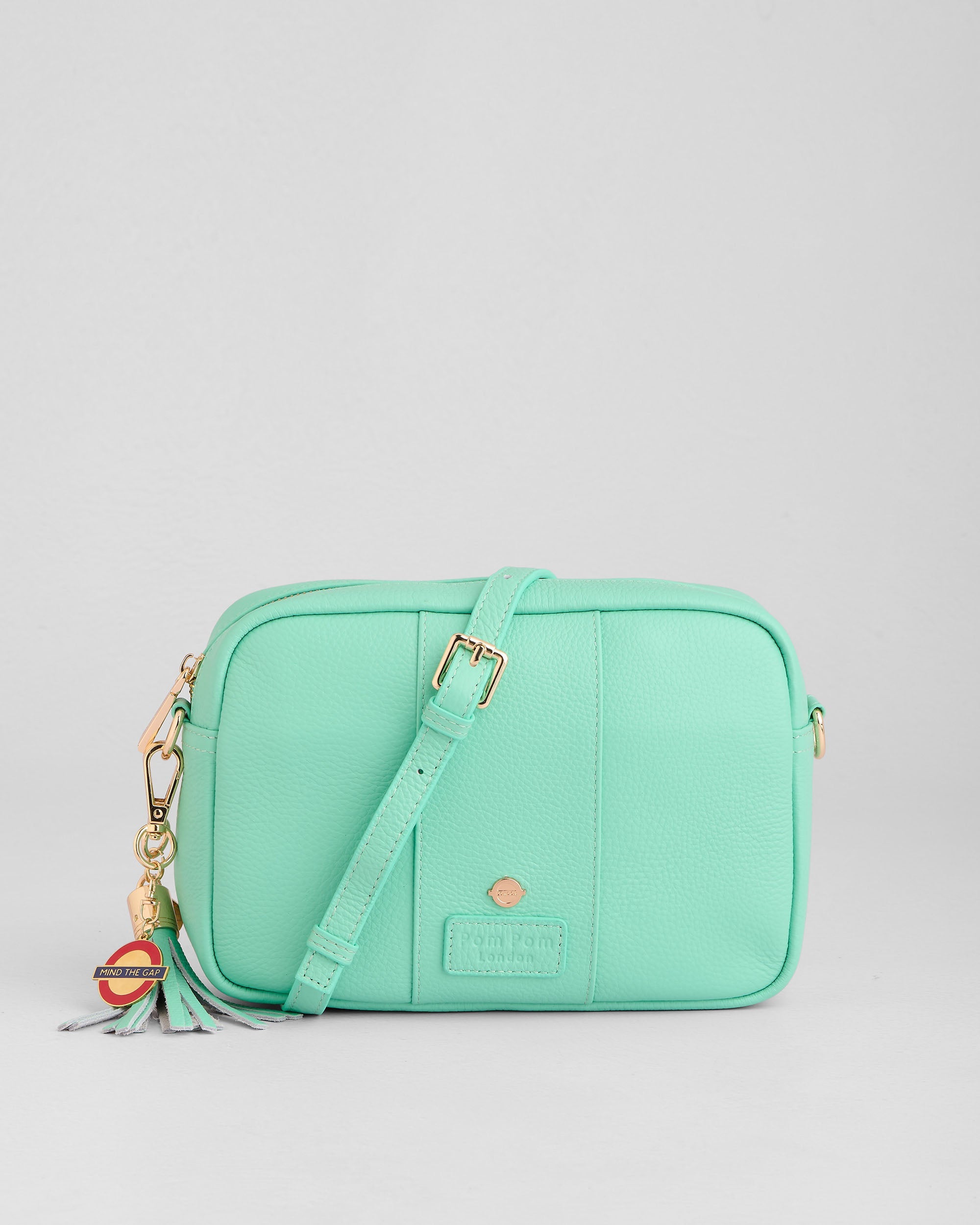 Pom Pom London City Bag Waterloo & City Line Turquoise