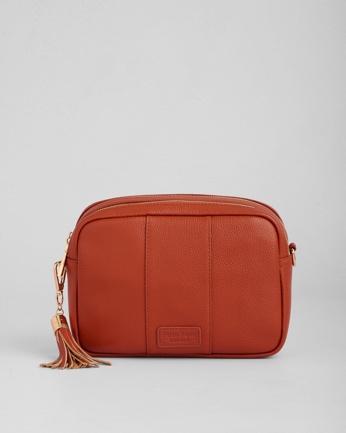 Pom Pom London City Duo Bag Burnt Orange