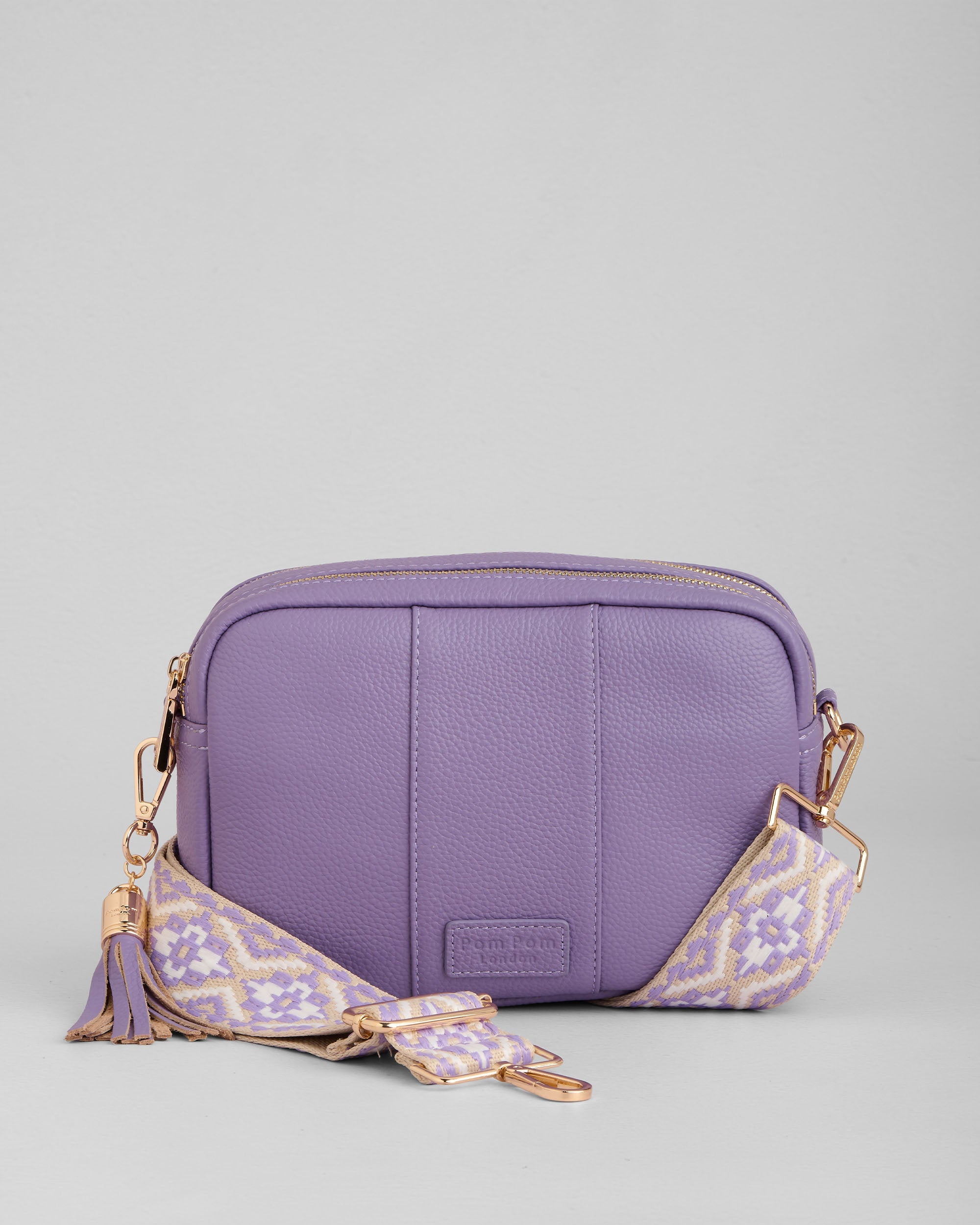 Pom Pom London City Duo Bag French Lavender
