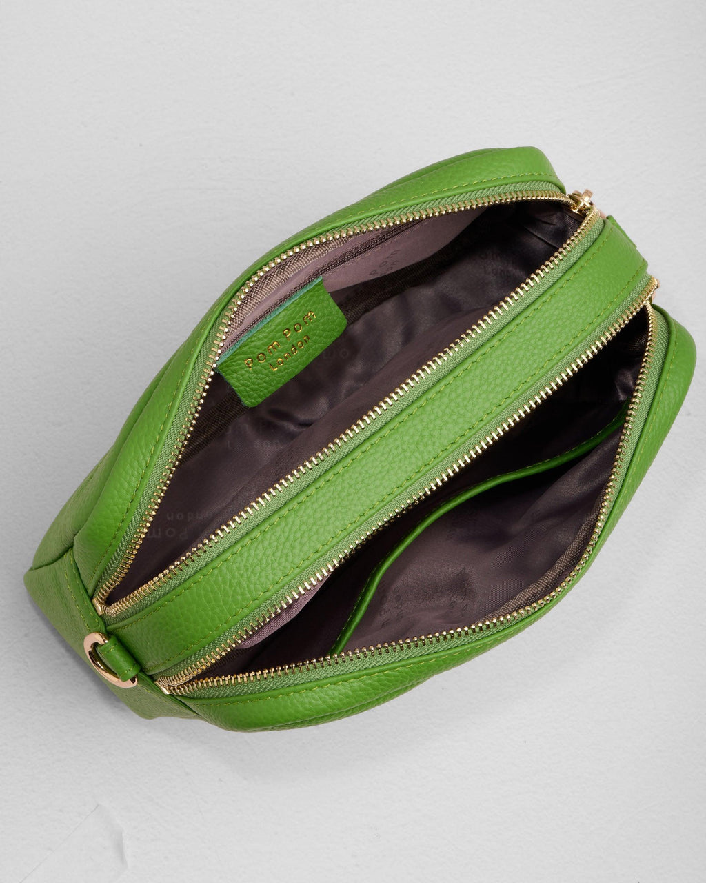Pom Pom London City Duo Bag Frog Green