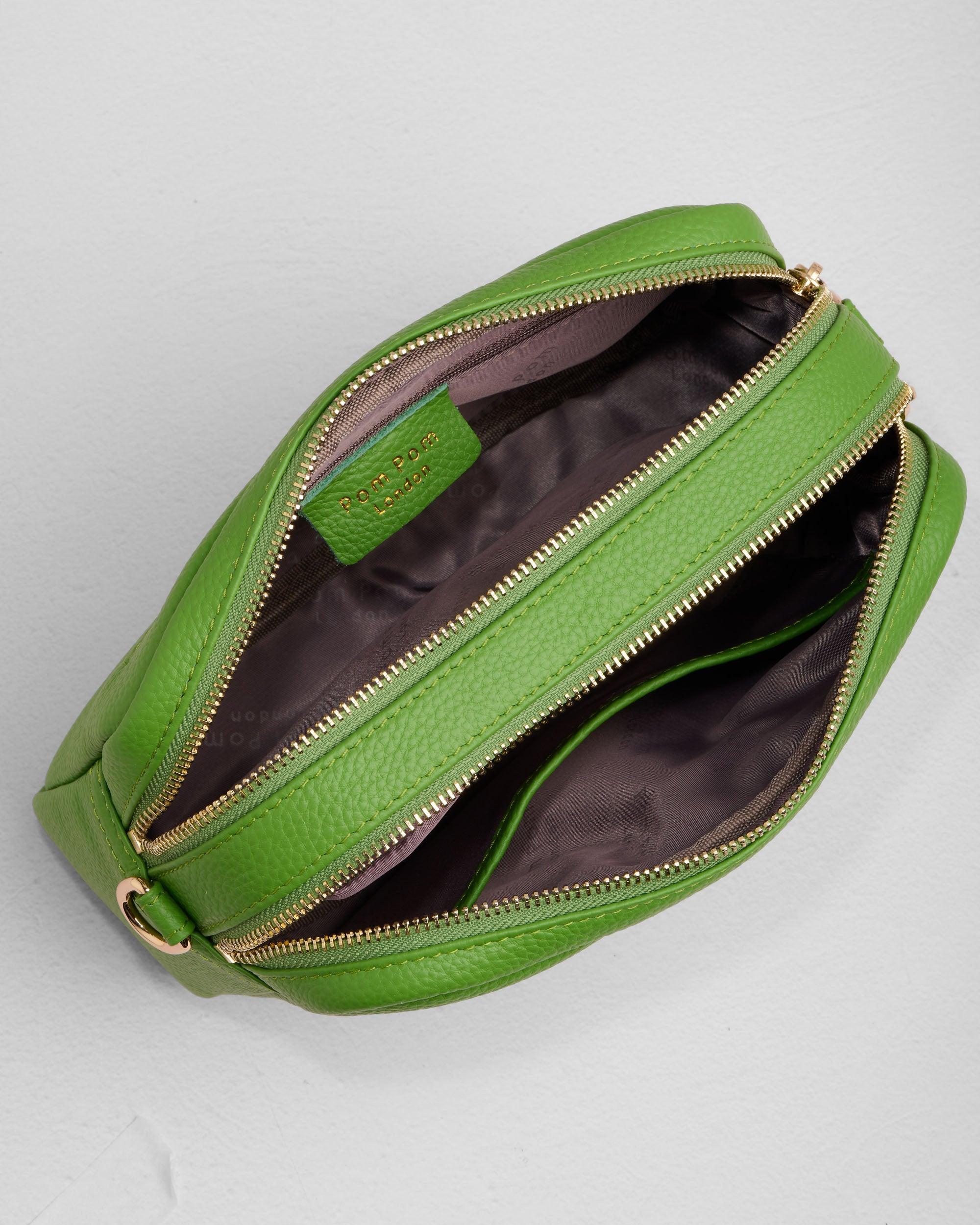 Pom Pom London City Duo Bag Frog Green