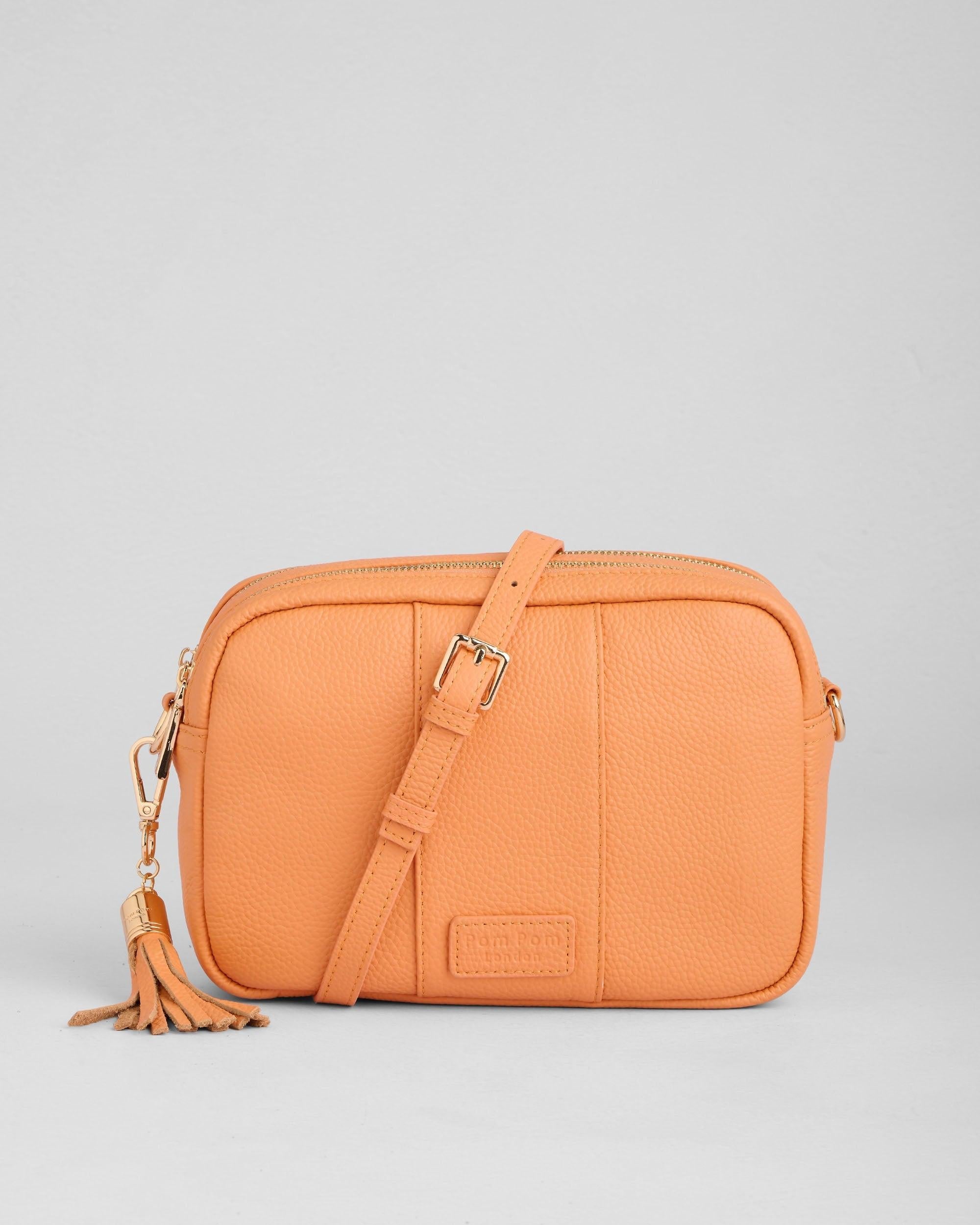 Pom Pom London City Duo Bag Mango Tango