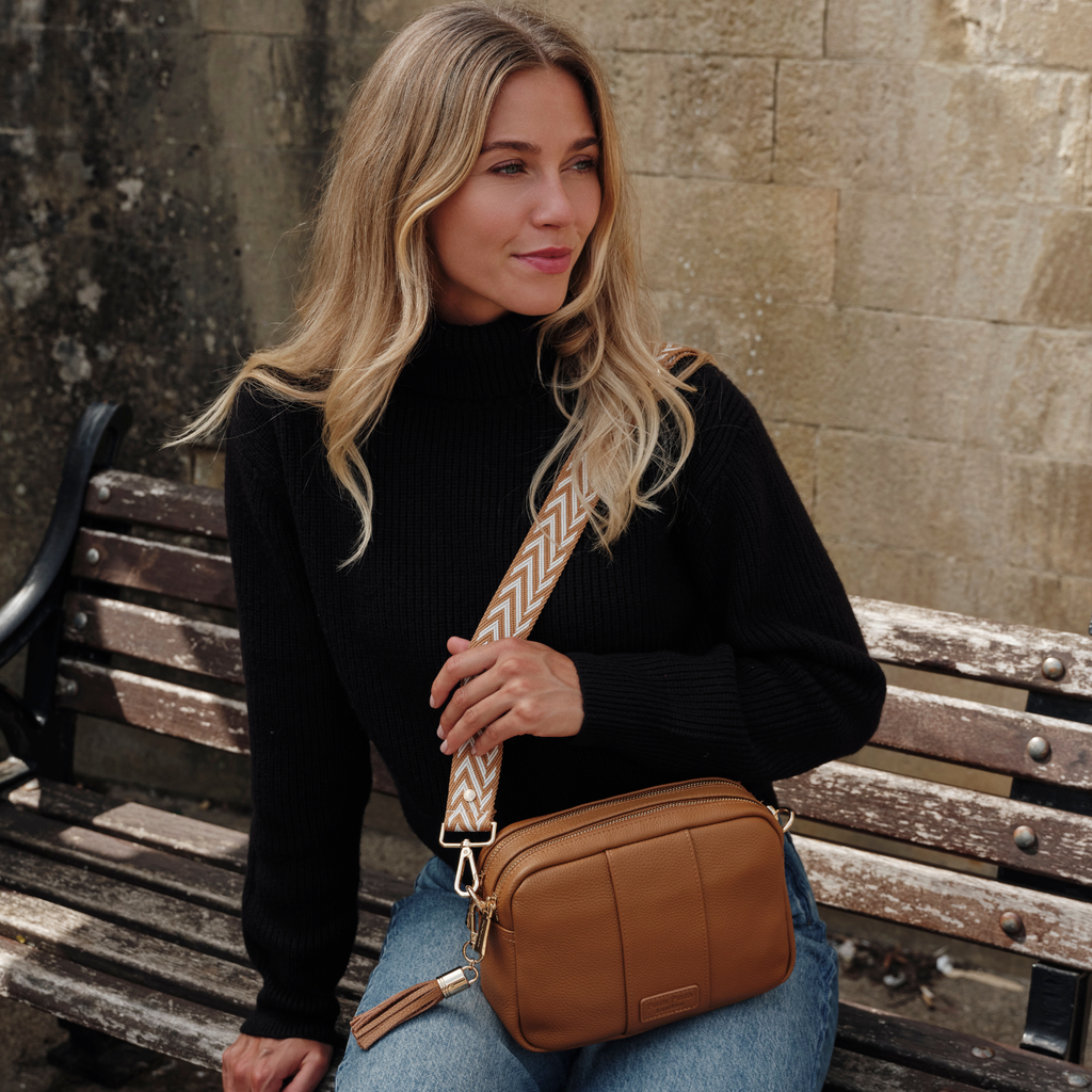 Pom Pom London City Duo Bag Maple