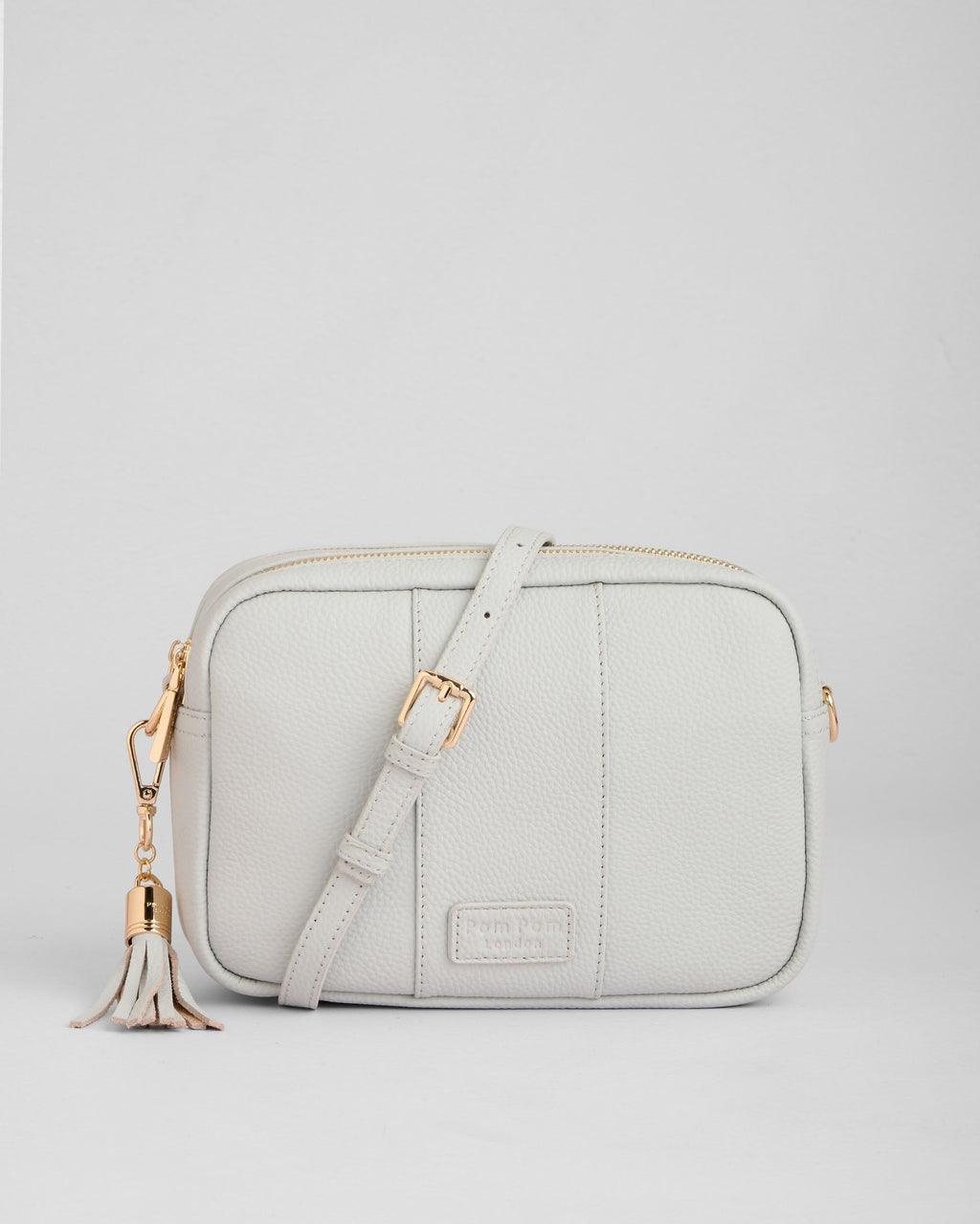 Pom Pom London City Duo Bag Salt Grey