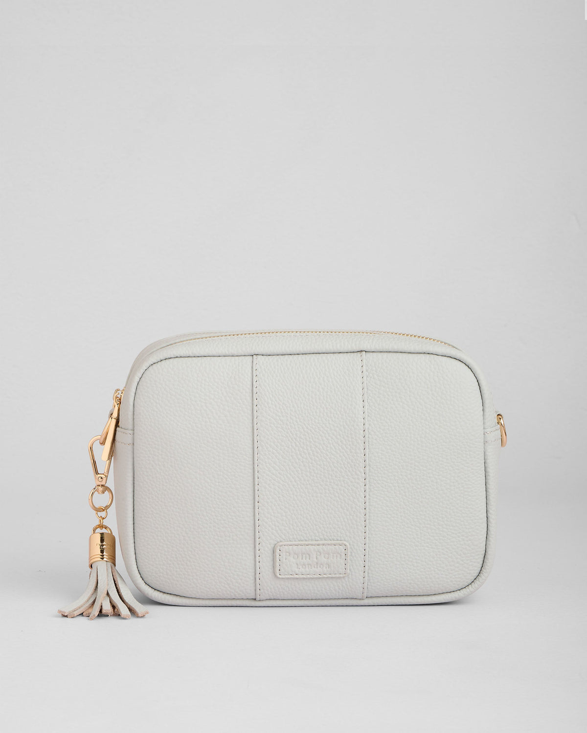 Pom Pom London City Duo Bag Salt Grey