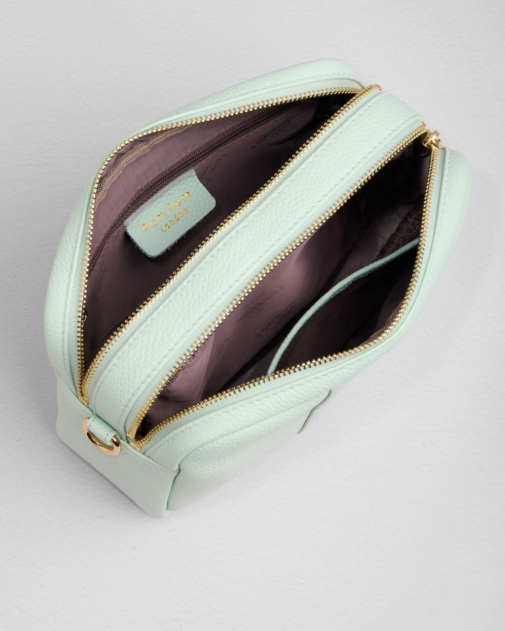 Pom Pom London City Duo Bag Spearmint