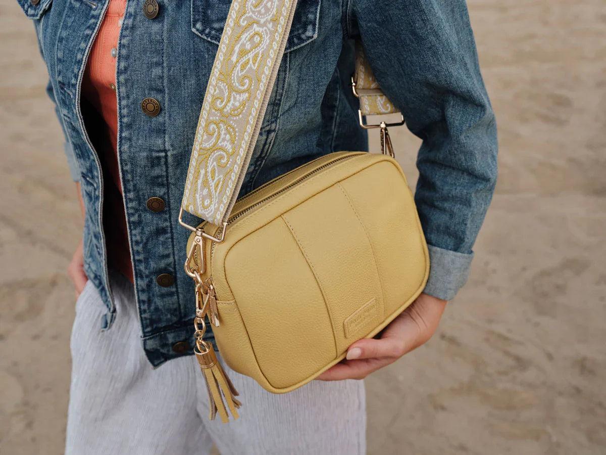 Pom Pom London City Duo Bag Straw