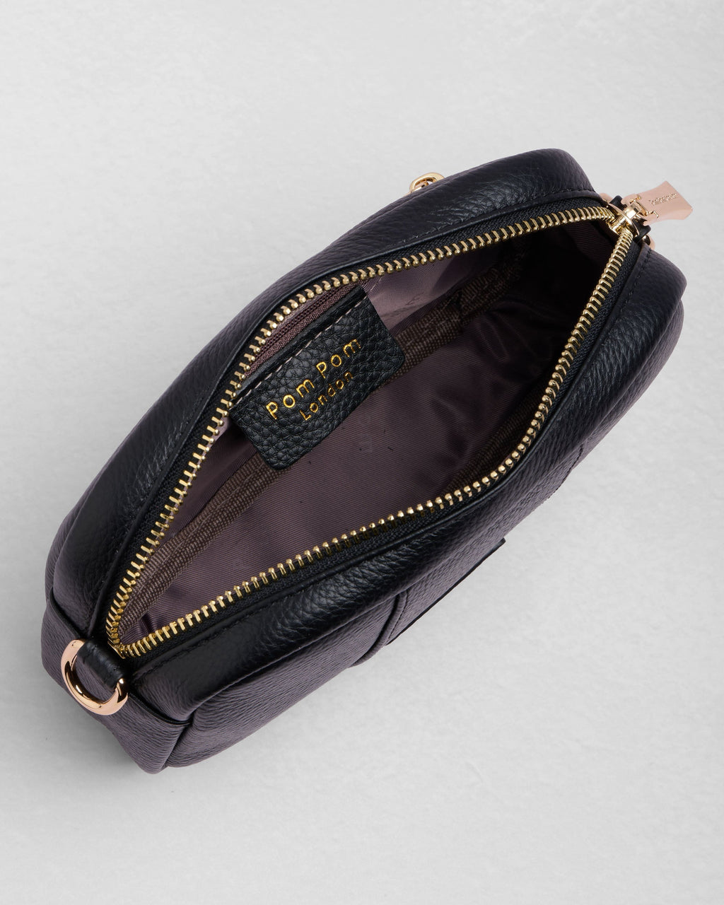 Pom Pom London City MINI Bag Black